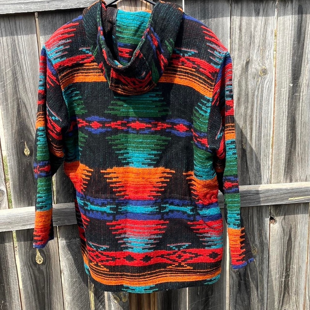 Vintage Woolrich Southwestern Aztec Navajo Print jacket - Picture 2 of 3